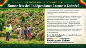 68ᵉ anniversaire de l’Indépendance : célébrer la Guinée, cultiver son avenir